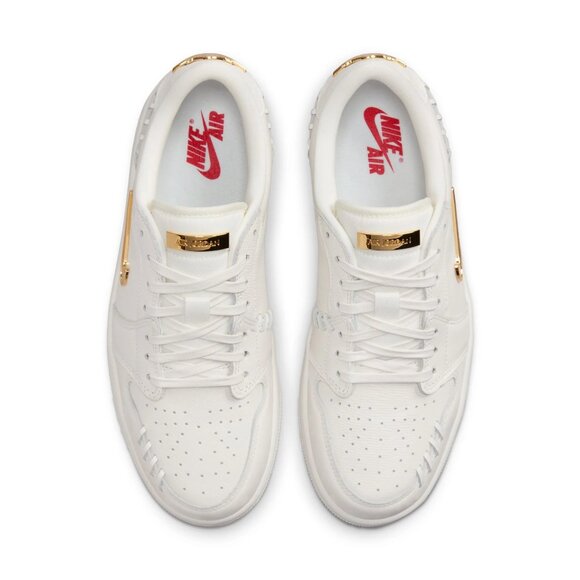 FN5032-100 Nike Air Jordan 1 Low Method Of Make White Gold MEN'S SIZE 10 US NEW - Picture 13 of 16